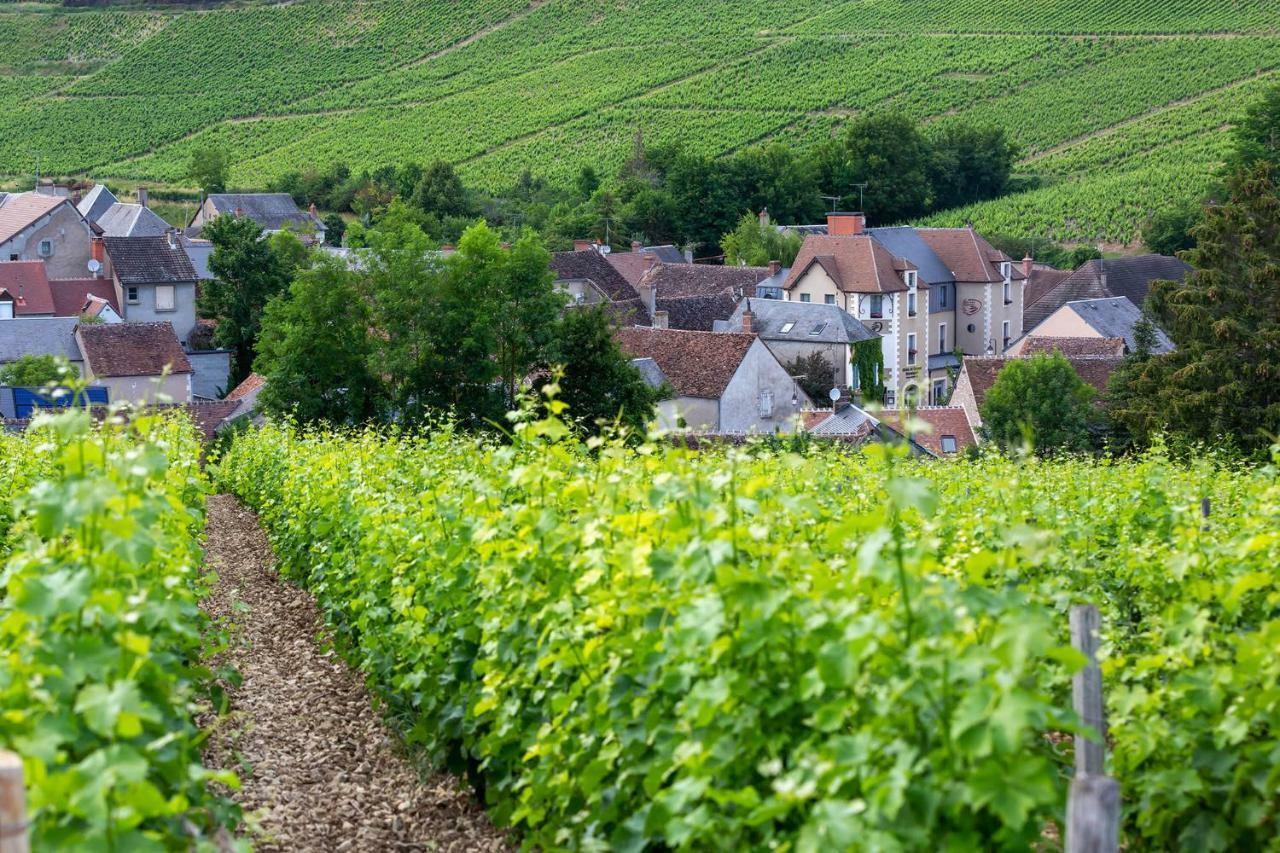 Hotel Restaurant Famille Bourgeois "La Cote Des Monts Damnes" Sancerre Dış mekan fotoğraf