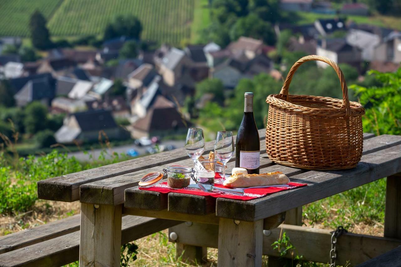 Hotel Restaurant Famille Bourgeois "La Cote Des Monts Damnes" Sancerre Dış mekan fotoğraf